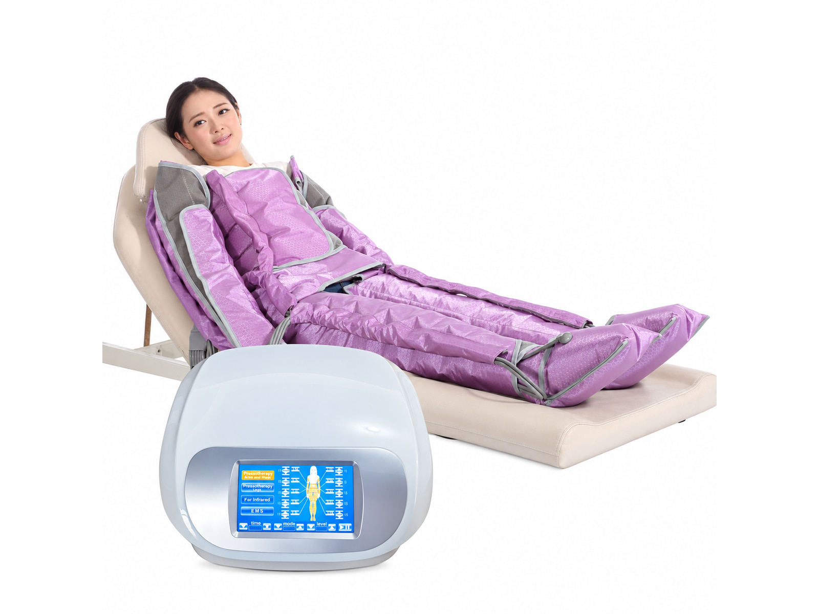 3-in-1 Pressotherapy Machine (Touchscreen)